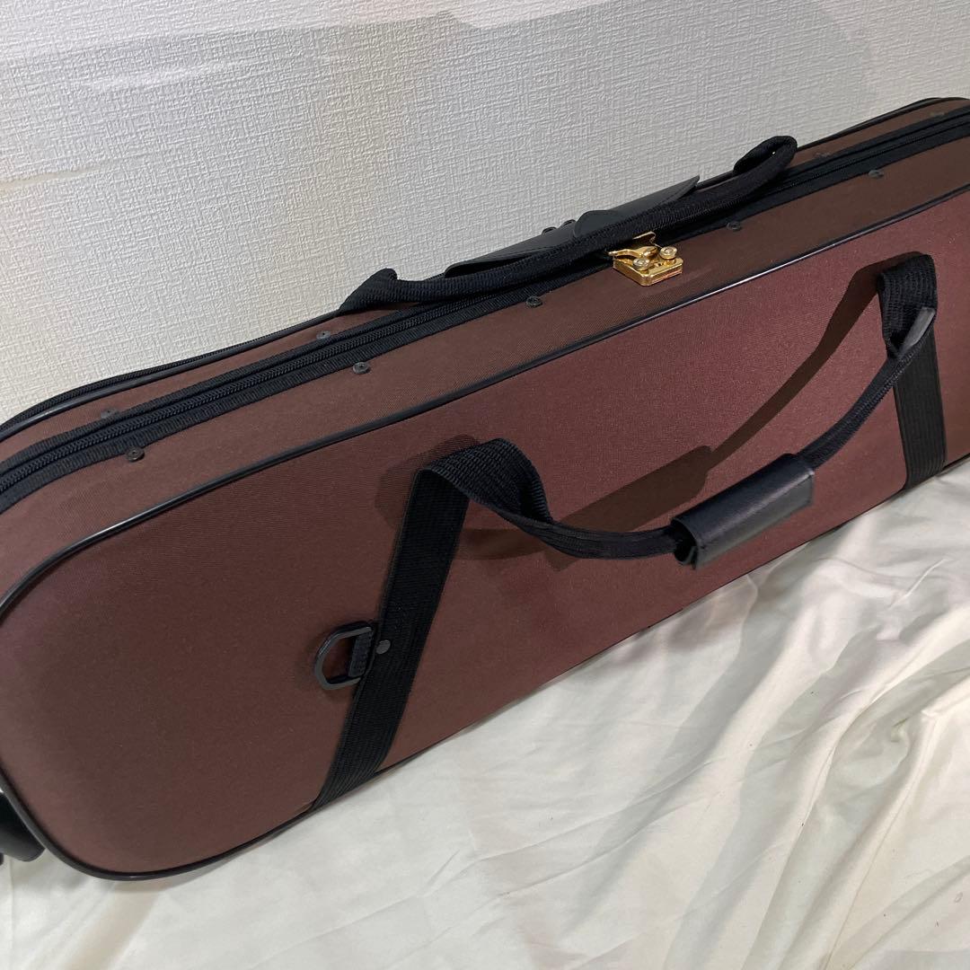 高級 バイオリンケース 4/4サイズ 湿度計 ハードケース