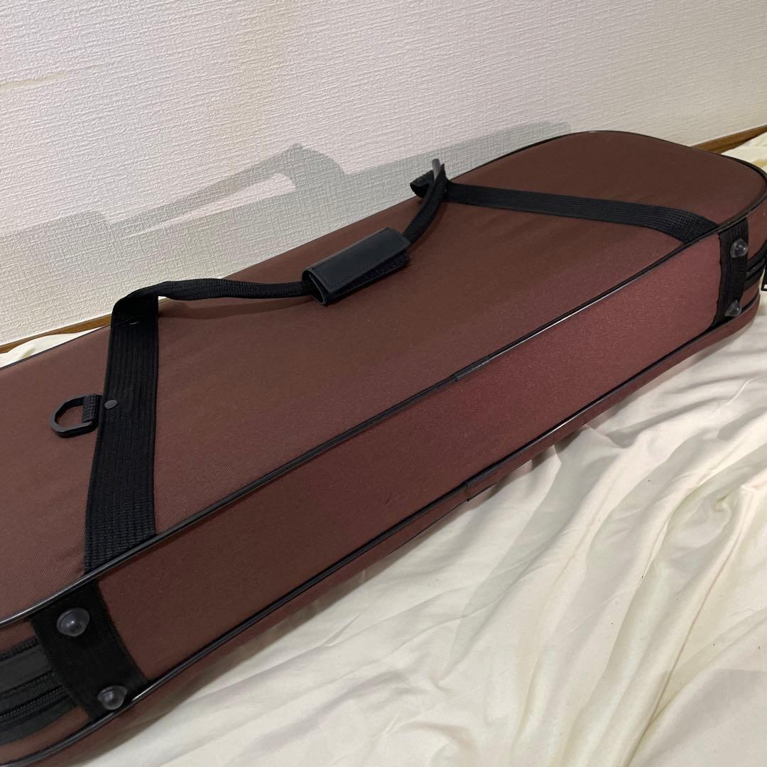 高級 バイオリンケース 4/4サイズ 湿度計 ハードケース