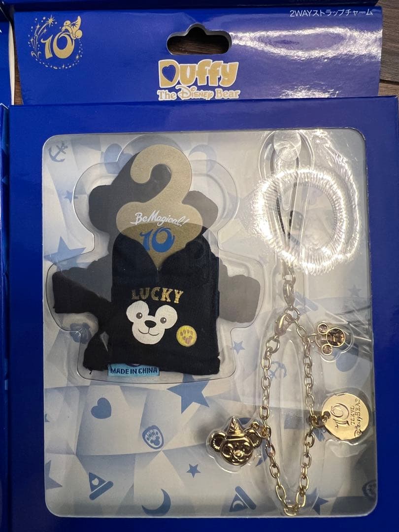 ディズニーシー10周年 ストラップチャーム