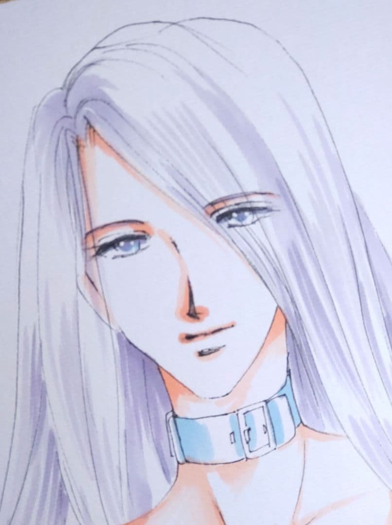 カードの王様 立野真琴 ■ 直筆 サイン色紙 ■ 大魔道士サガン 希少