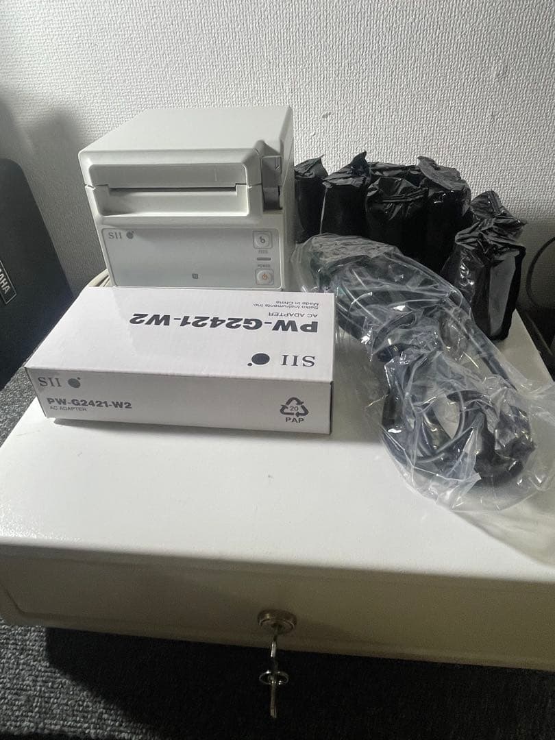 美品　キャッシュドロア　レシートプリンター　エアレジ