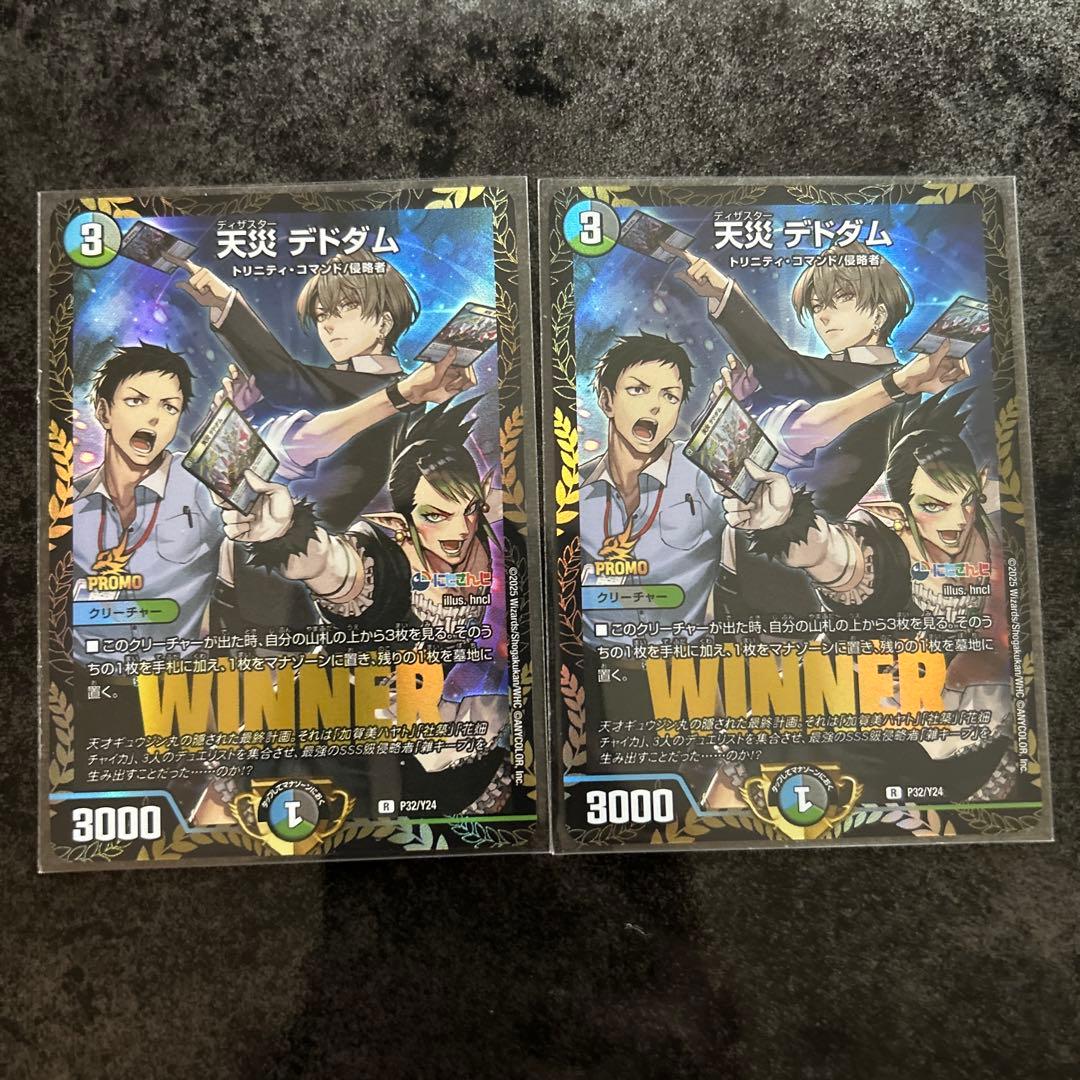 天災 デドダム2枚セット