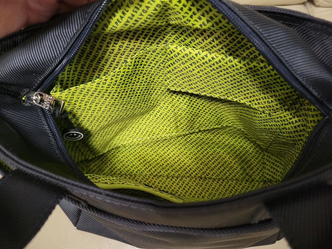 【美品】PEARLYGATES パーリーゲイツ　カートバッグ　ゴルフ　ネイビー