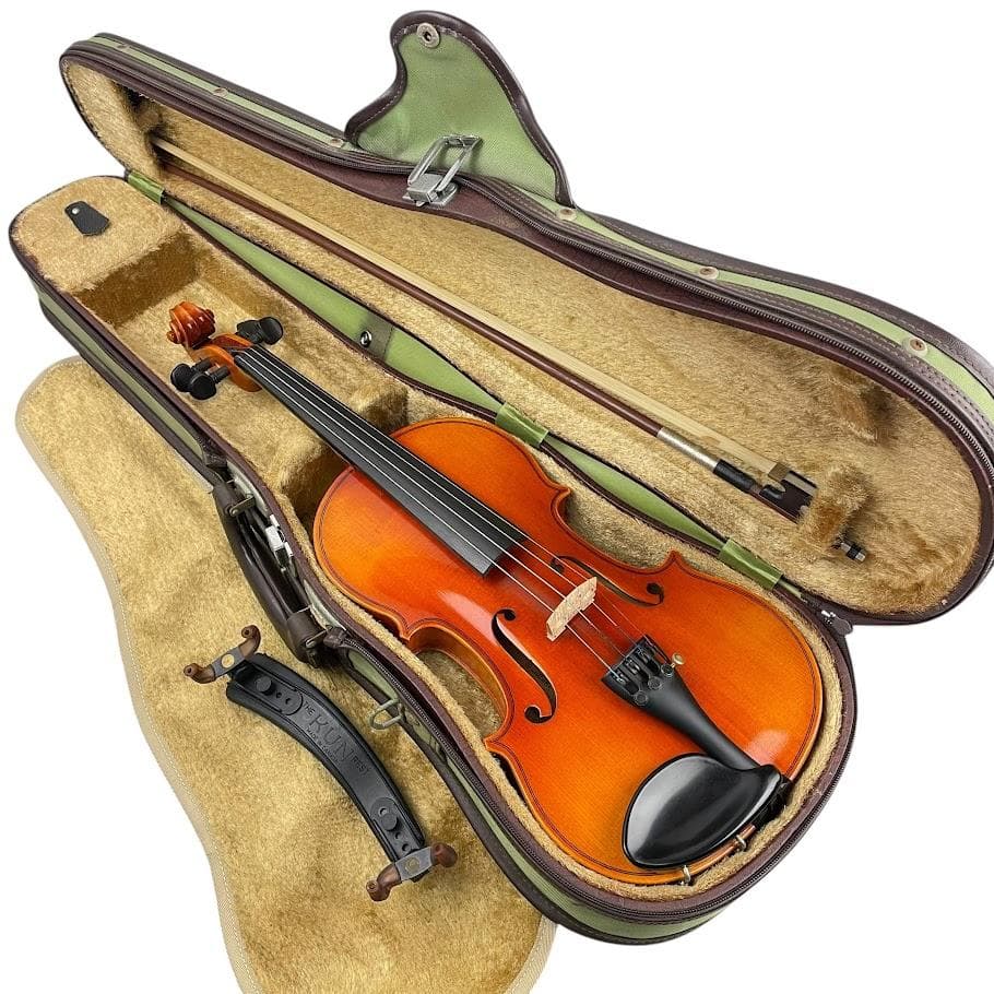 極美品●鈴木バイオリン No.330● 1/2 黄金期 1984年製 良音・良杢