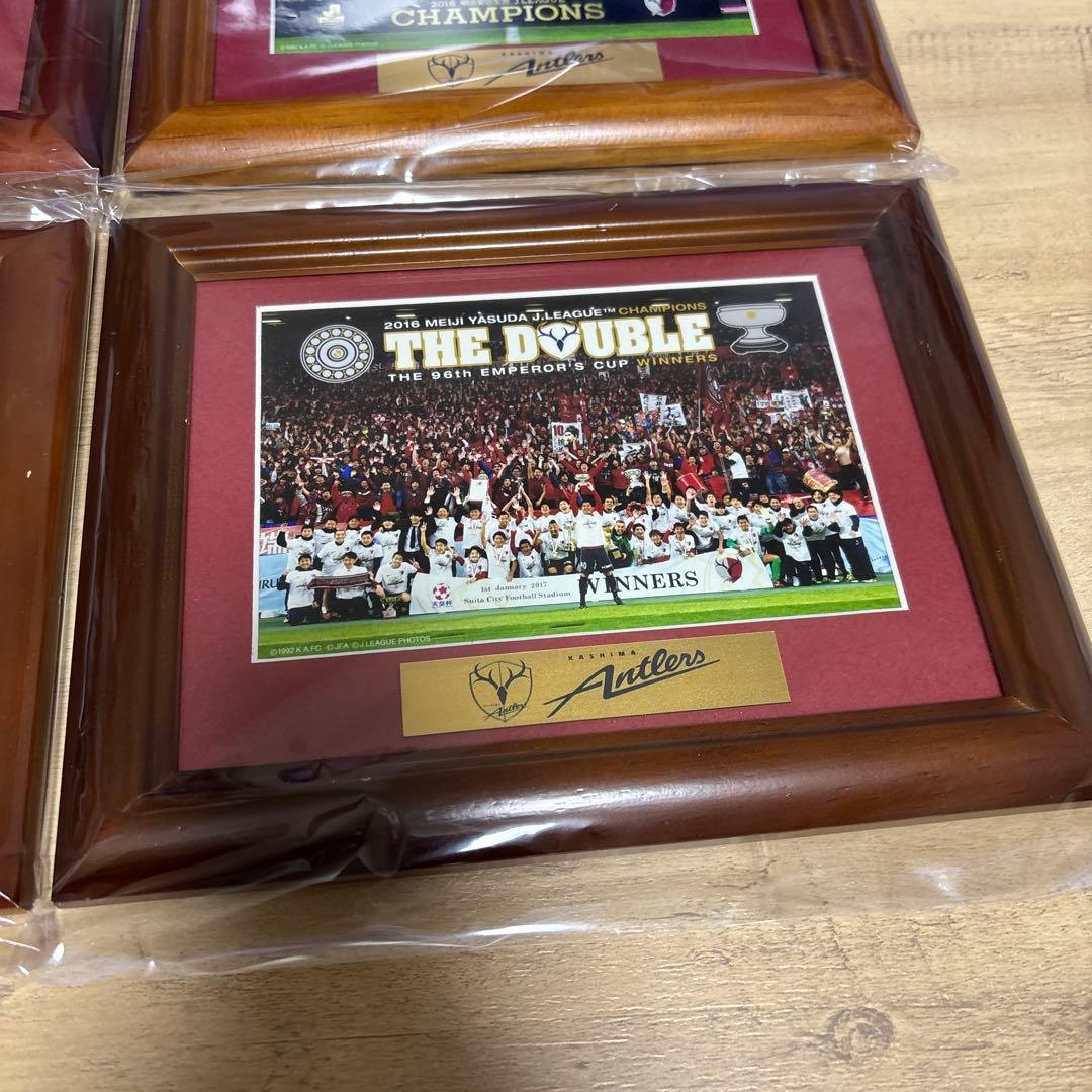 鹿島アントラーズ　優勝記念フォトフレーム　4個セット