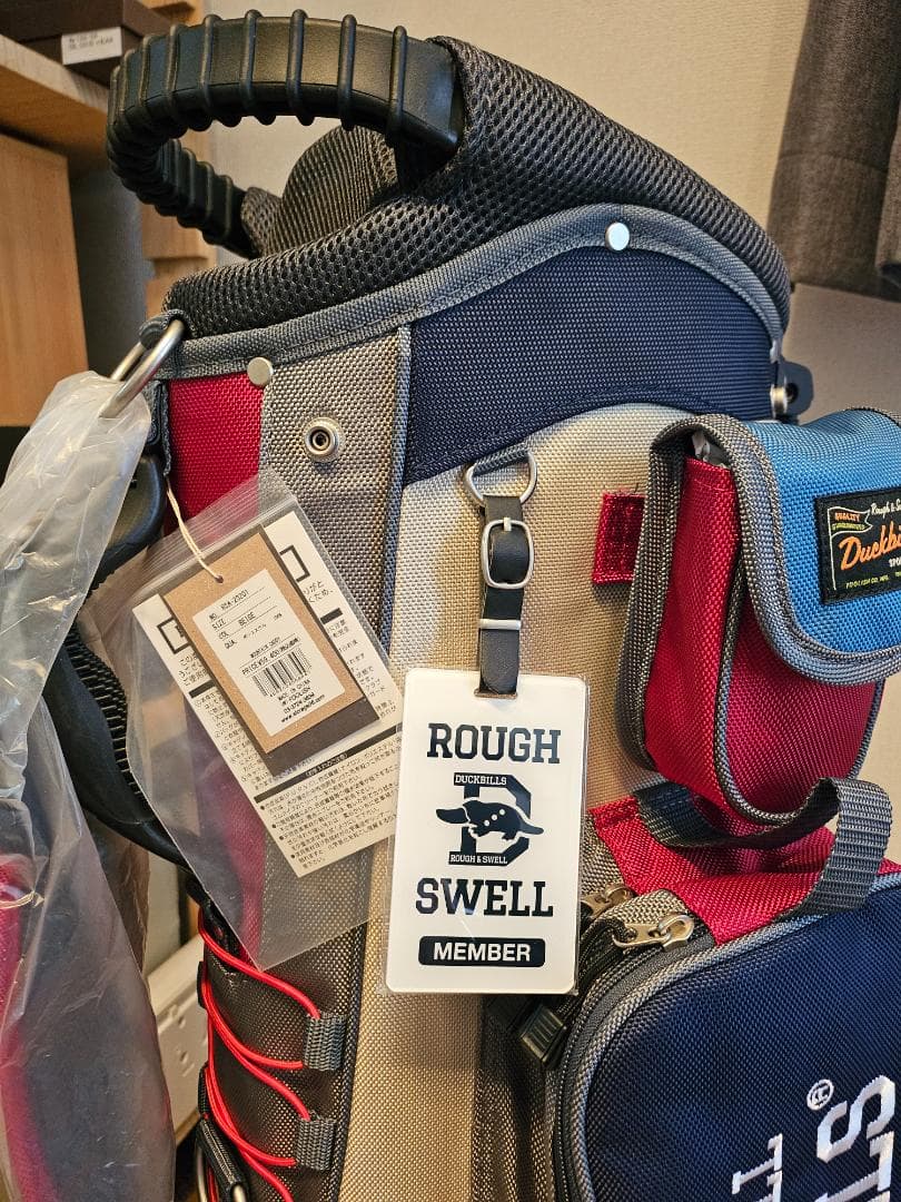 【新品未使用】ROUGH AND SWELL DUCKBILLS キャディバッグ