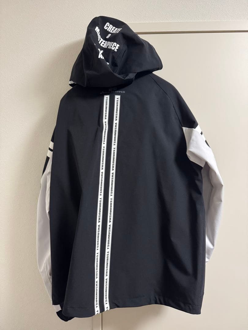 TsuriMusha 3レイヤー レインウェア ブラック