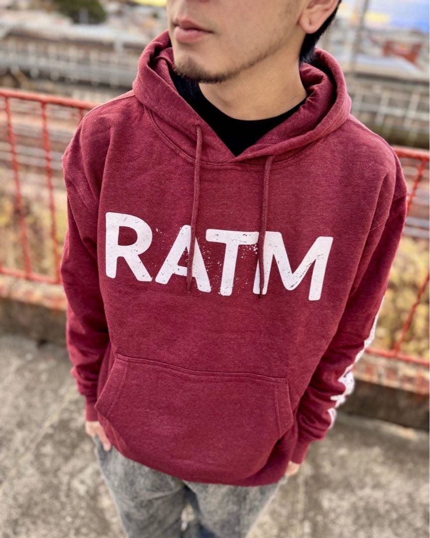 新品未使用 RAGE AGAINST THE MACHINE パーカー Lサイズ