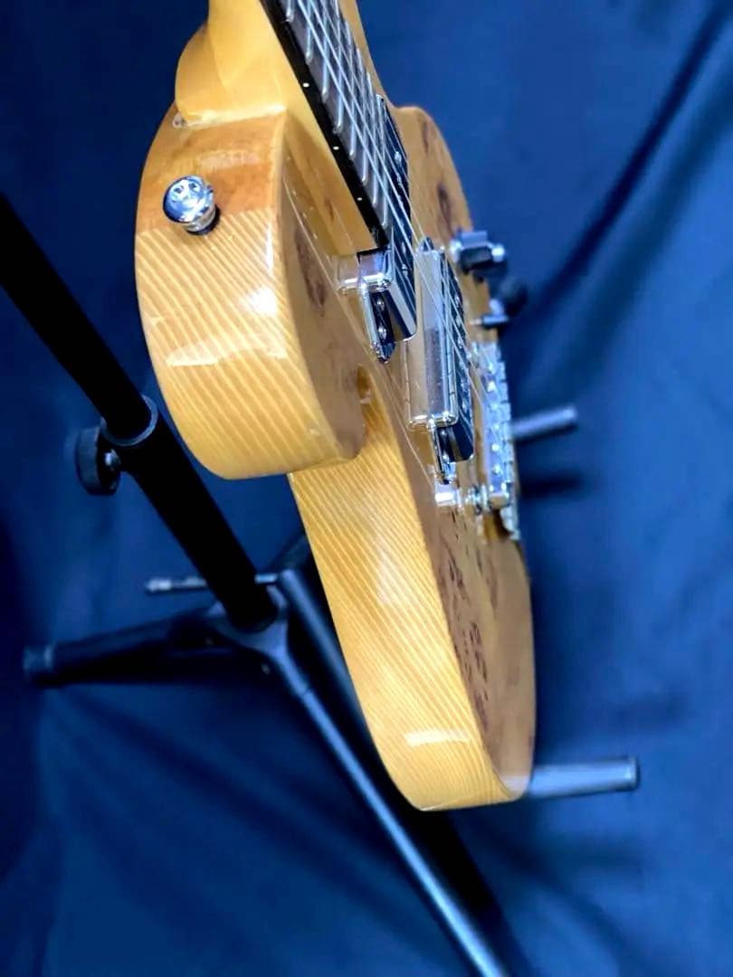 新品オリジナル エレキギターバールメープルトップ＆アッシュボディー エレキギター