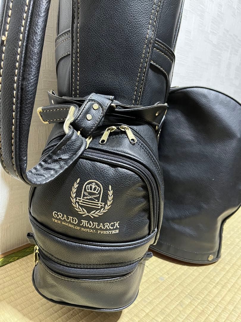 稀少美品！日本製！ミズノ　GRAND MONARCH 　高級 キャディバッグ