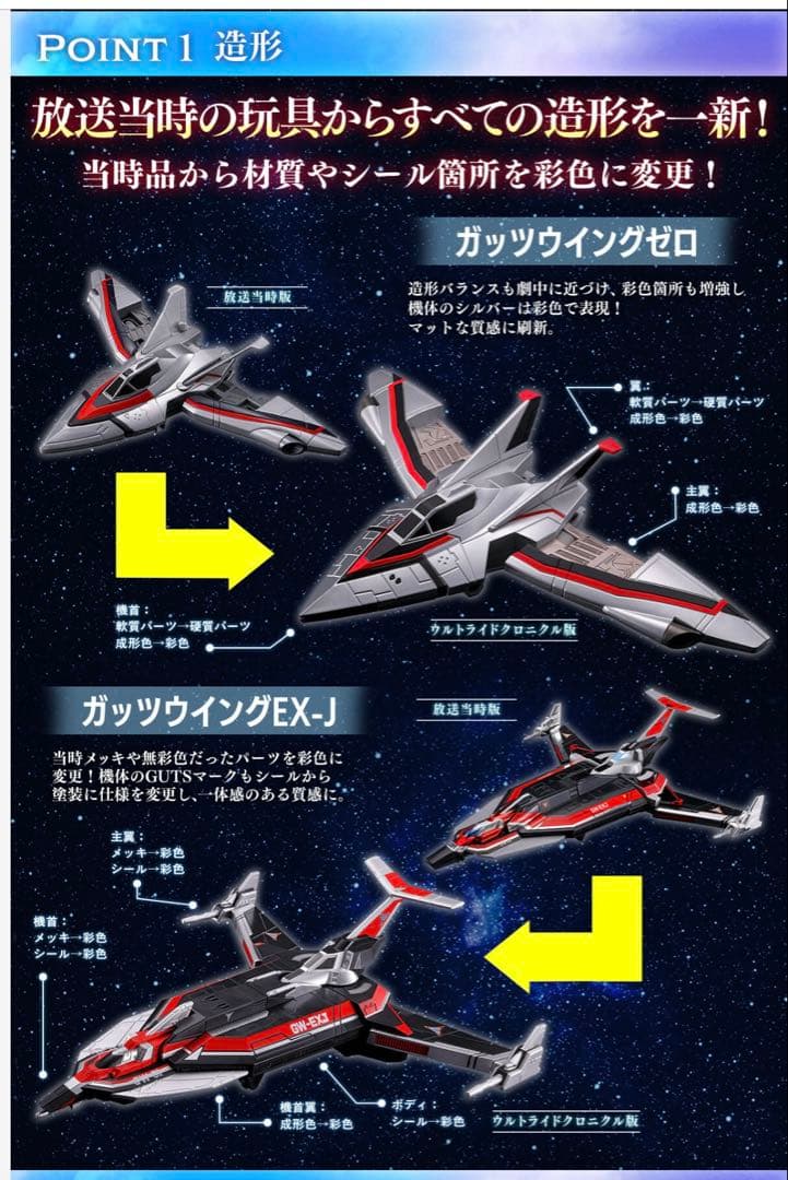 ウルトライドクロニクル／ガッツウィングゼロ／ガッツウィングEXーJ