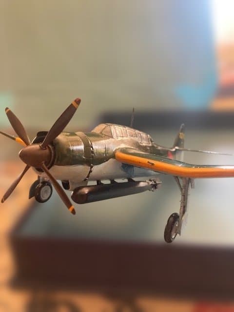 愛知　艦上攻撃機　流星改　ハセガワ1/48日本海軍　完成品