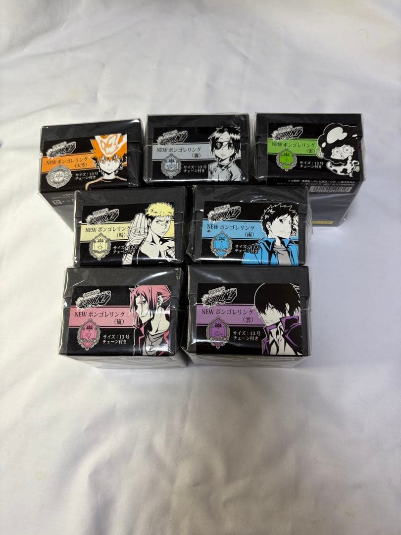家庭教師ヒットマン リボーン ニューボンゴレリング　コンプリートセット　計14個