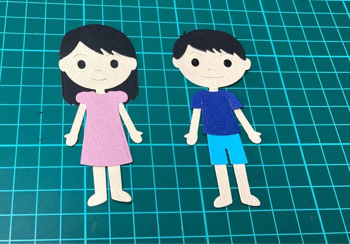 アルバム飾り　クラフトパンチ　子供　オーダー受付中（＾∇＾）！