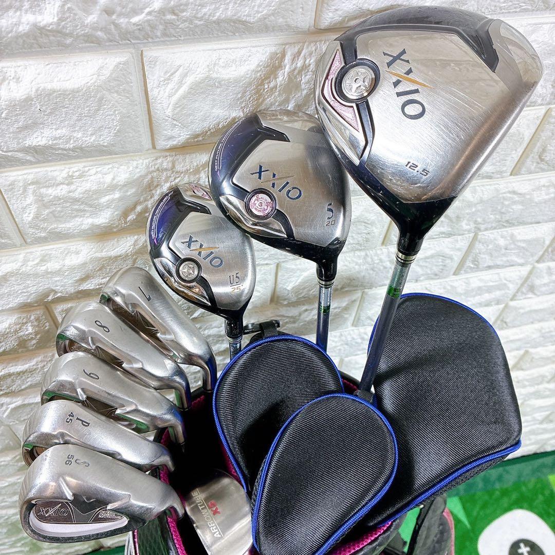 初心者 人気 ゼクシオ やさしく飛ばせるレディース向けゴルフクラブ 9本セット