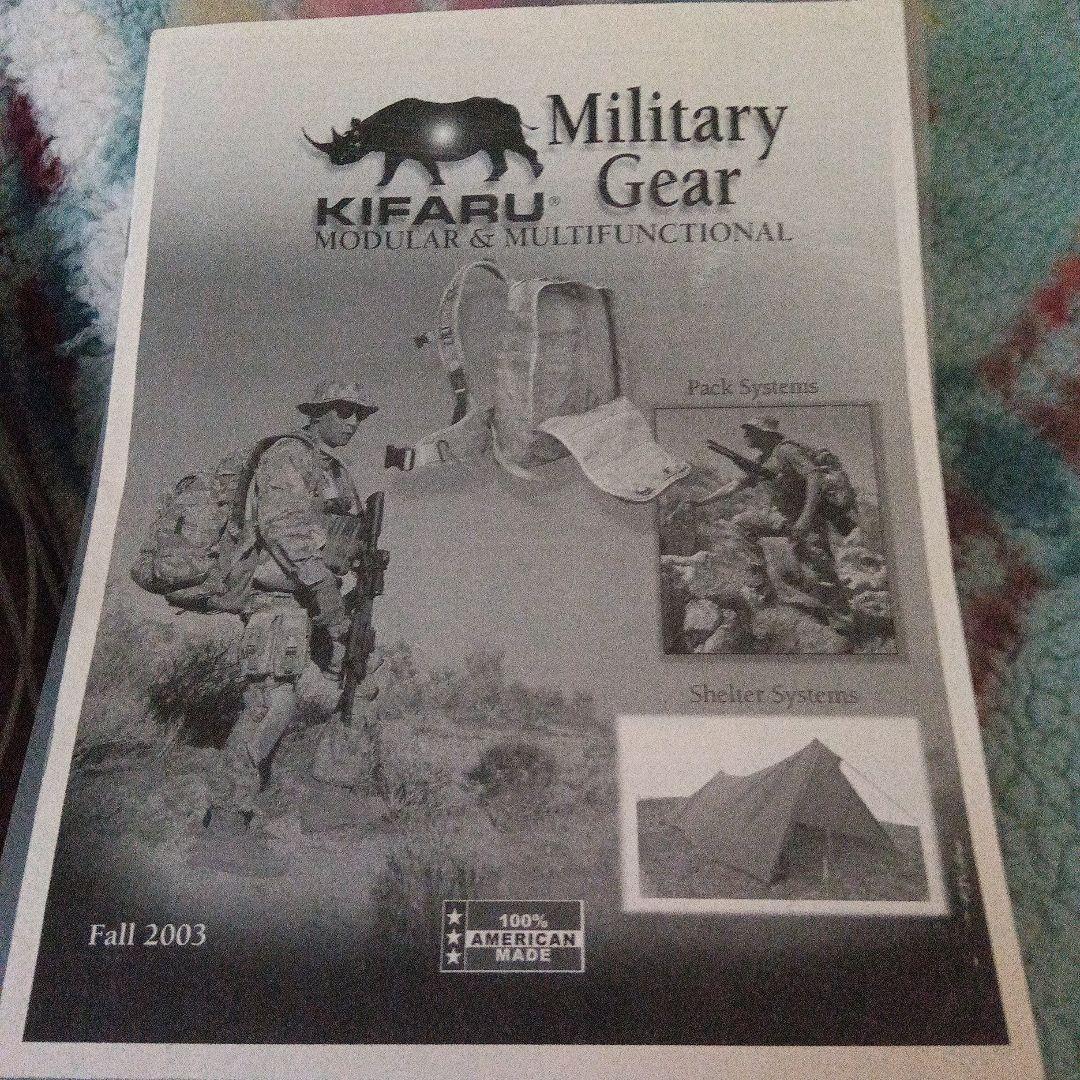 KIFARU バックパック マルチカム迷彩 付属ポーチ　セット