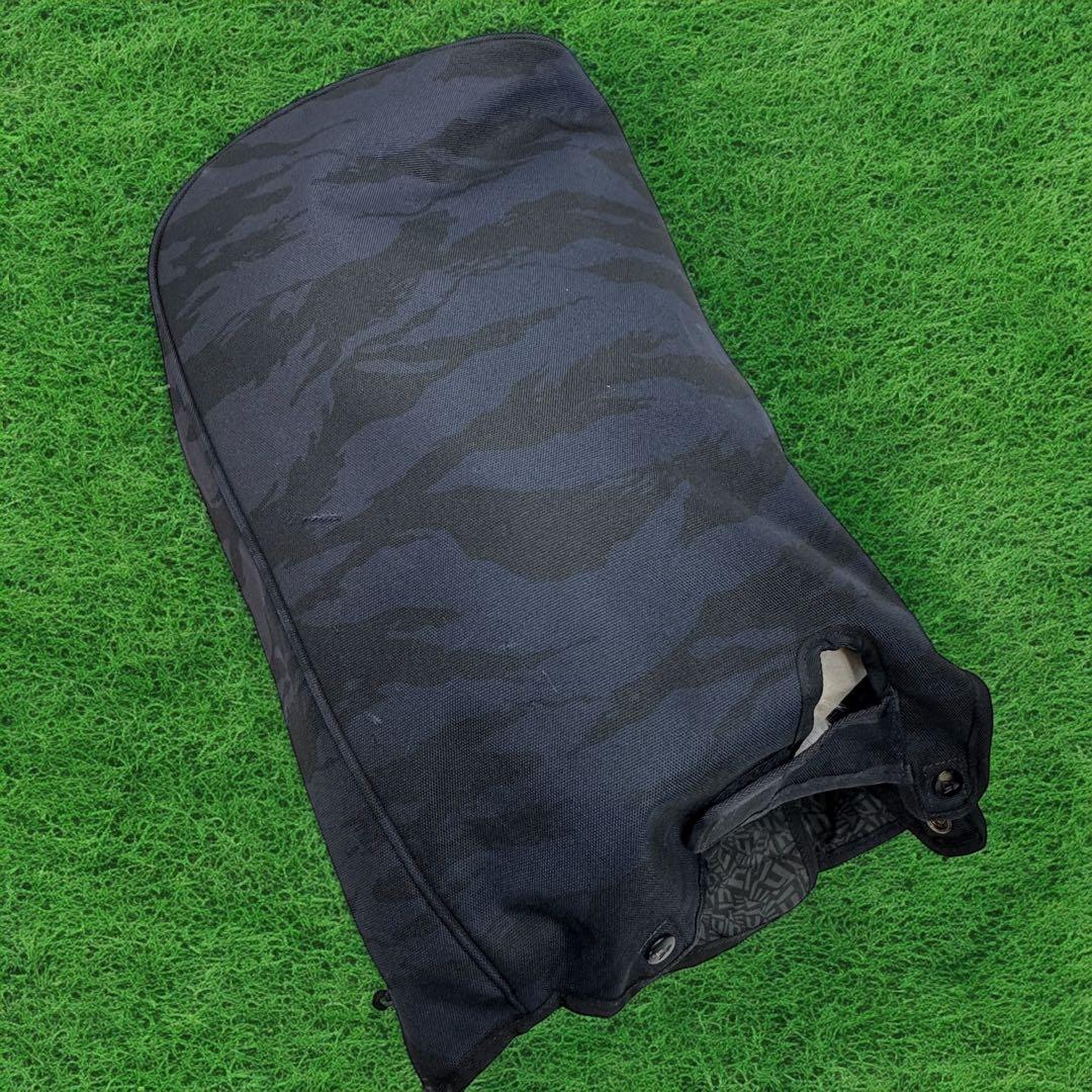 NEWERA キャディーバッグ　スタンド式　タイガーストライプカモネイビー