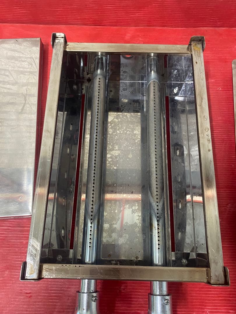 AKS 卓上ドテ焼 (餃子焼・鉄板焼兼用)小 LP プロパンガス