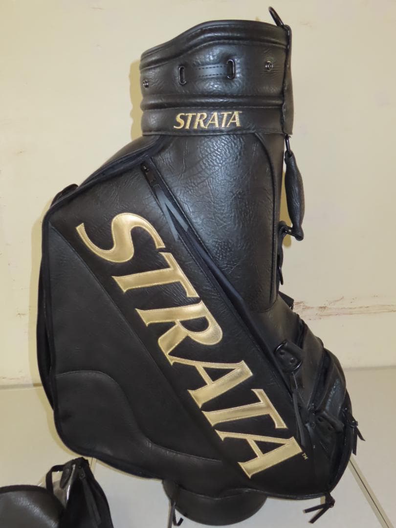 Callaway Strata 超希少オールレザー　キャディーバッグ　ゴルフバッ