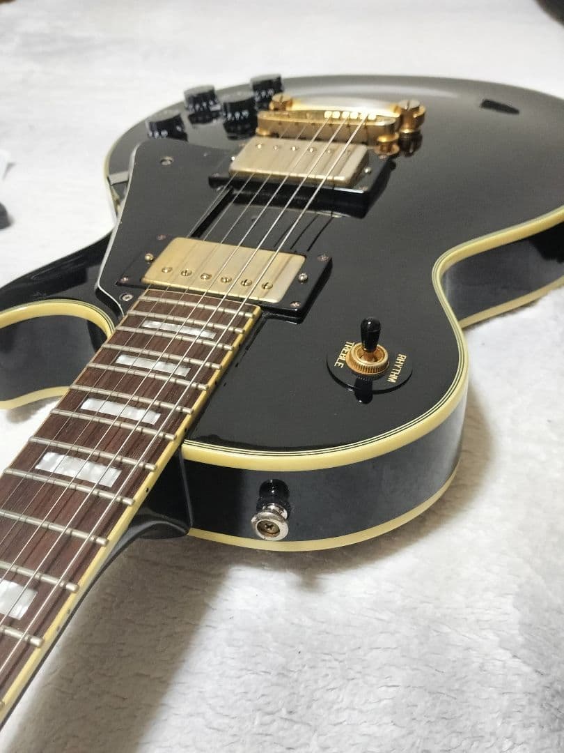 epiphone les paul custom エピフォン レスポール 黒