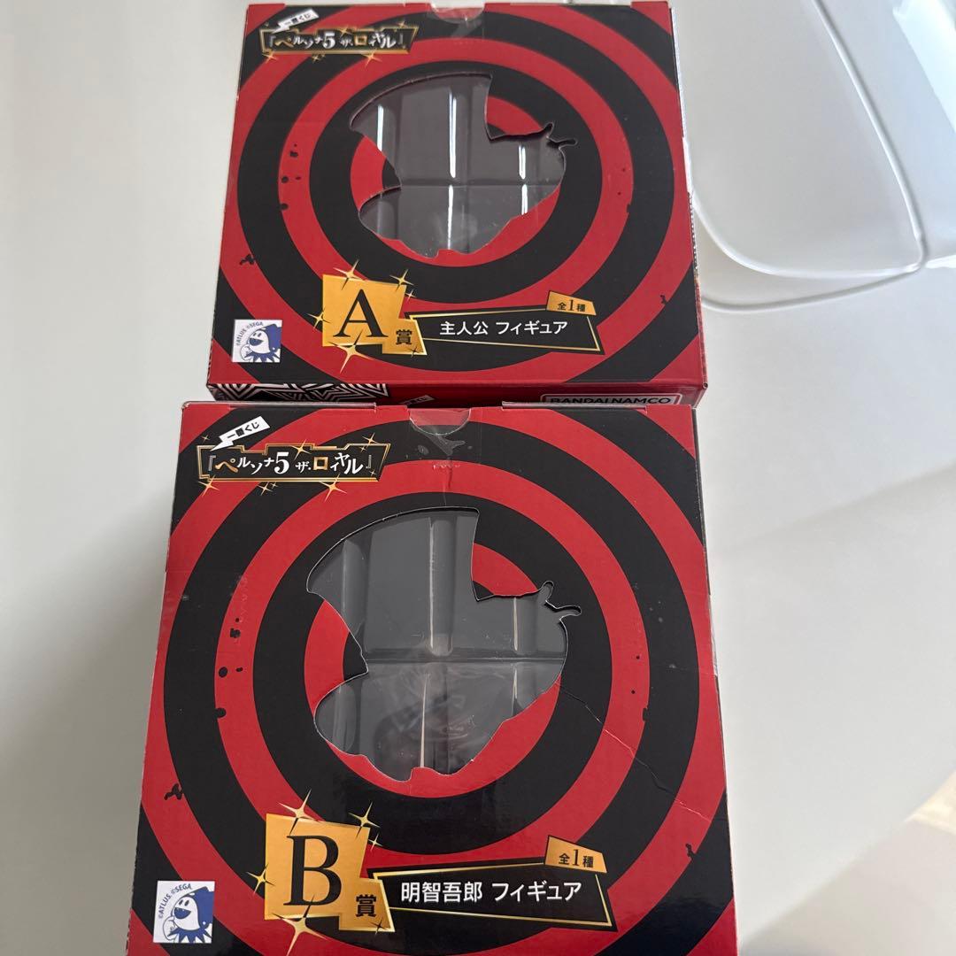 主人公&明智吾郎フィギュア2個セット