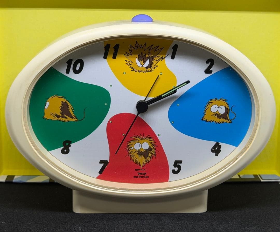 マクロス7 MORNING CLOCK 目覚まし時計 バサラ ミレーヌ 櫻井智