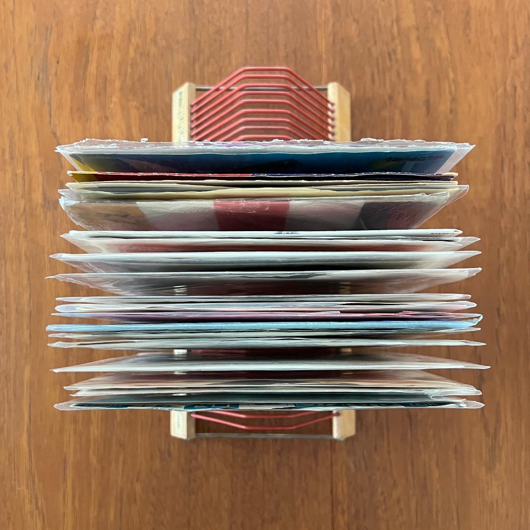 Griffix レコードホルダー ドイツ製 60年代 ミッドセンチュリー 北欧