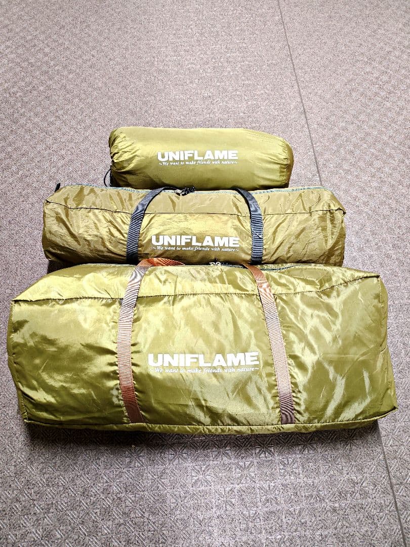 ユニフレーム revoタープ2L メッシュウォール2 L フラップ 3点セット