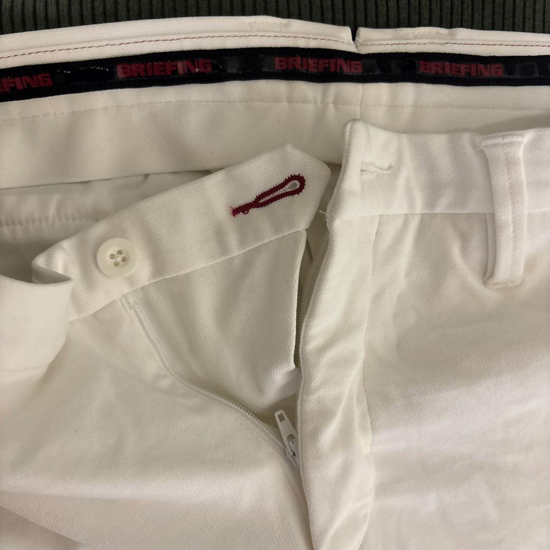 BRIEFING ホワイトパンツ