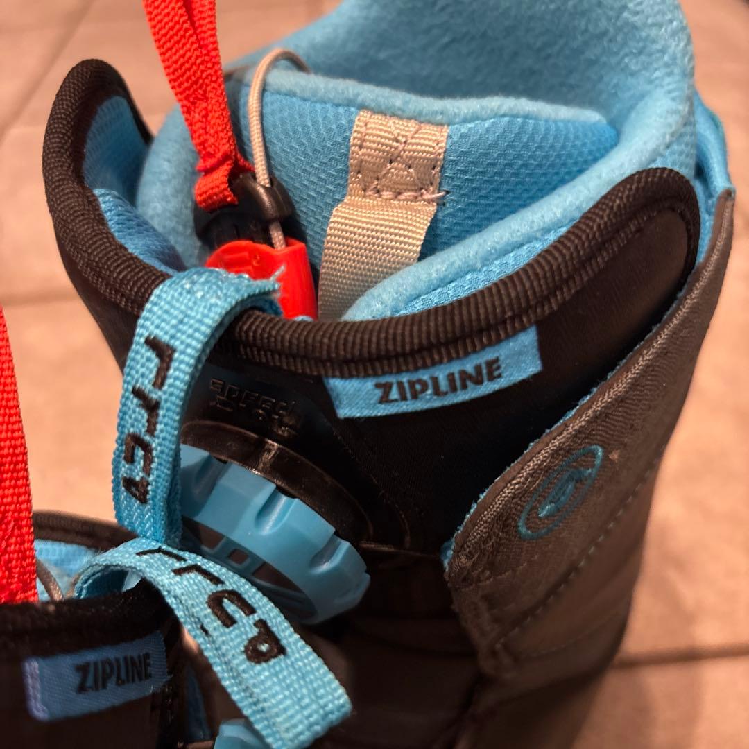 BURTON ZIPLINE スノーボードブーツ キッズ 24cm バートン