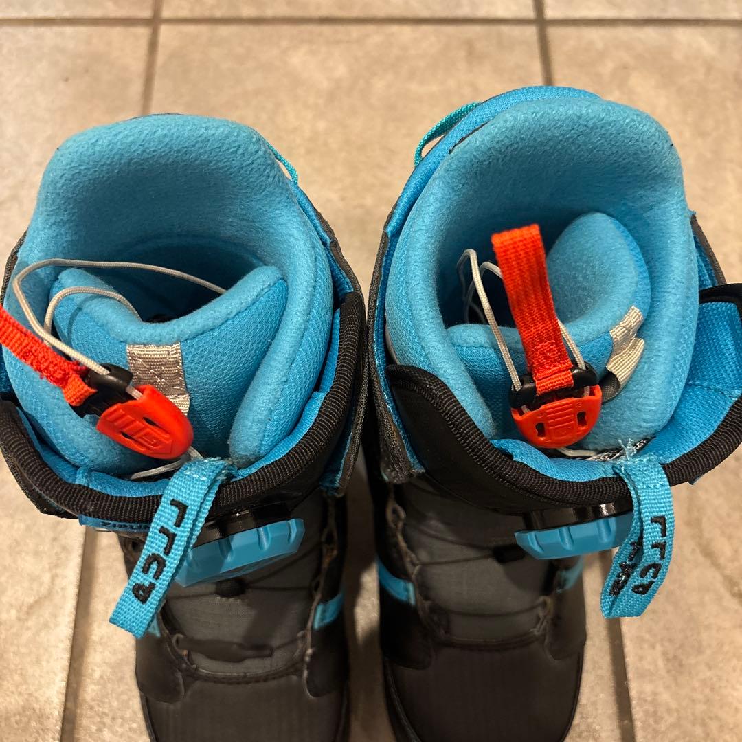 BURTON ZIPLINE スノーボードブーツ キッズ 24cm バートン