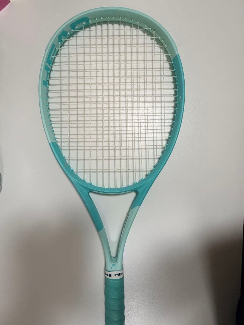 HEAD 硬式テニスラケット ミントグリーン　ケース付き❗️
