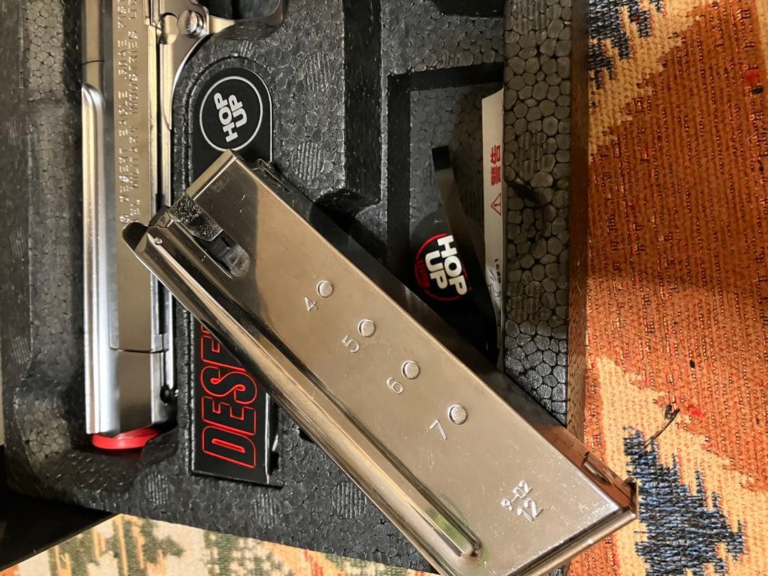 東京マルイ DESERT EAGLE .50 AE クロームステンレス