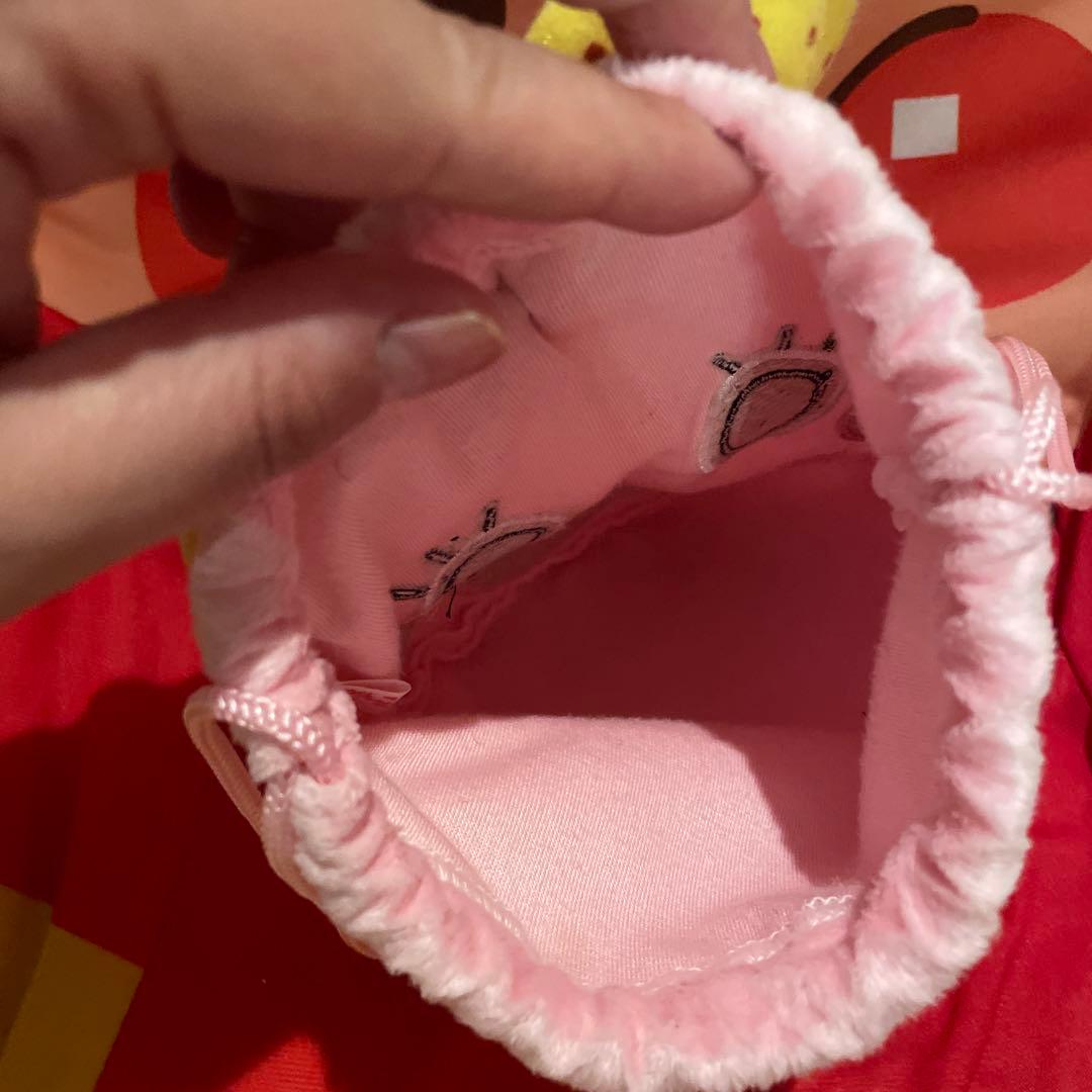 ざわざわ森のがんこちゃん ぬいぐるみ パペット NHK 巾着　セット