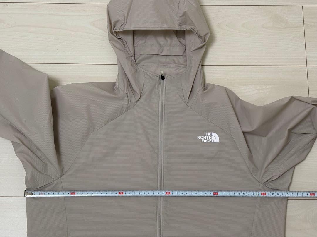 未使用)ノースフェイス スワローテイルベントフーディ アイボリー サイズL