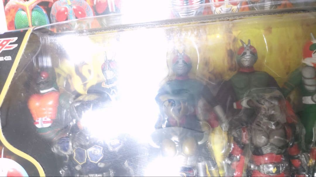 超栄光の10人ライダー1 と新栄光の10ライダーの２セット