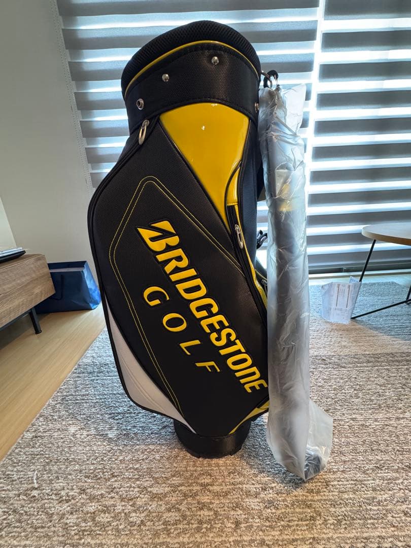 未使用‼︎新品BRIDGESTONE GOLF キャディバッグ ブラック/イエロー