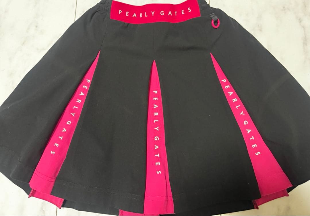 値下げ　 PEARLY GATES スウェットシャツ・キャップ・スカートセット