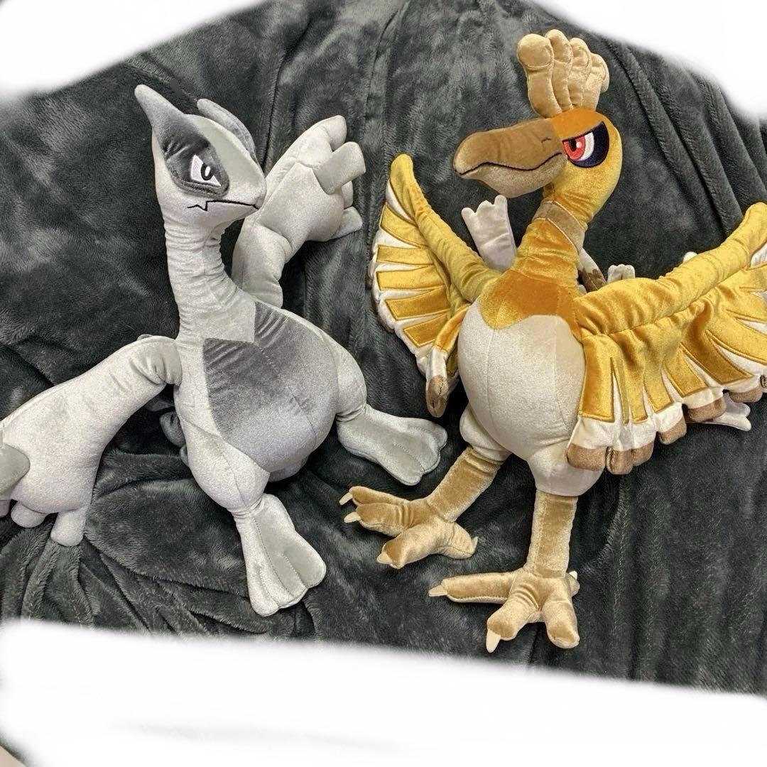 ポケモンセンター　金銀25周年　ホウオウ　ルギア　ぬいぐるみ