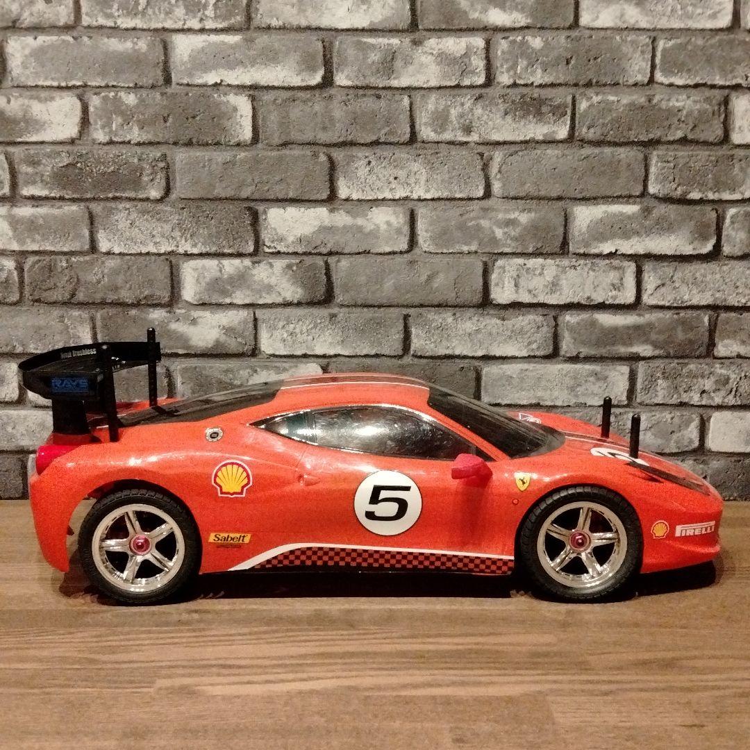 1/10ツーリングラジコン（SAKURA）電飾付（EAGLE）