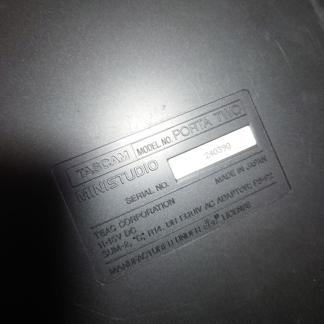 タスカム★ジャンク品ミニスタジオPORTA TWO★カセットMTR送料無料