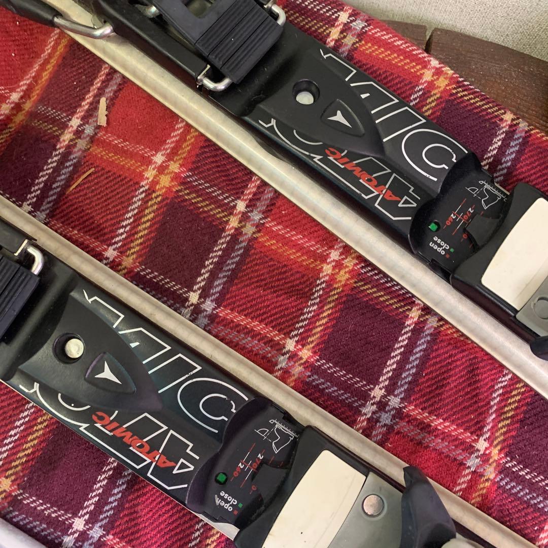 女性用ミッドスキー アトミック ブーツ ストック セット