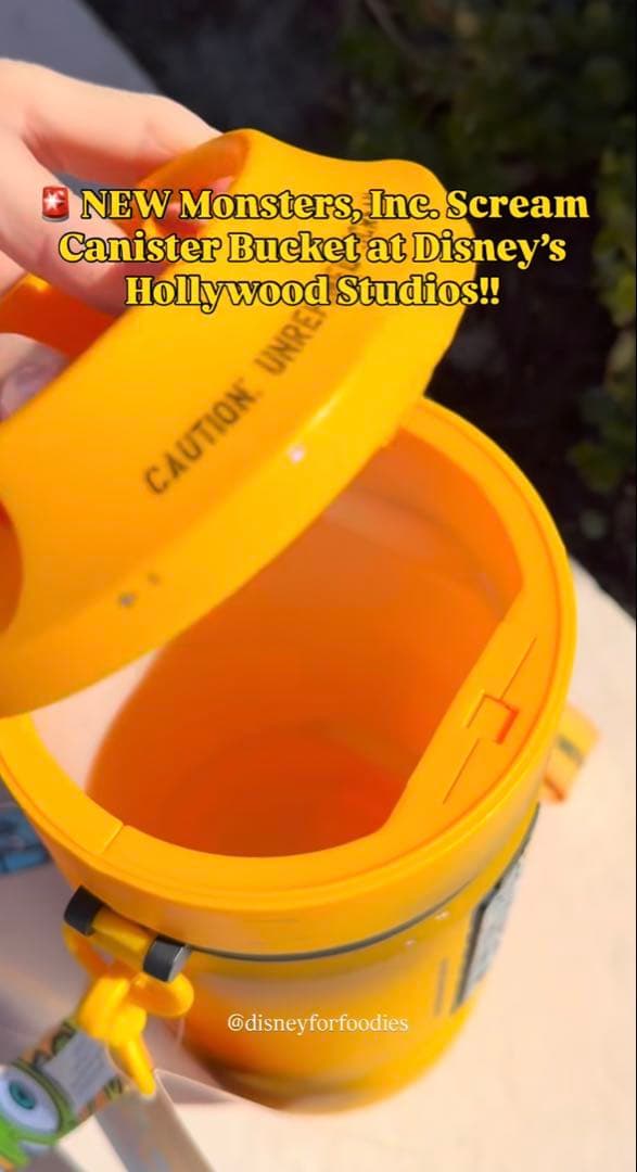 海外パーク限定　モンスターズ・インク ポップコーンバケット