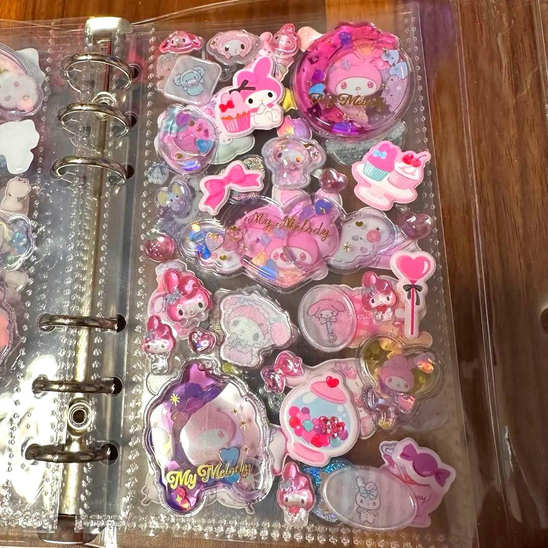 シール帳完成品 正規品 サンリオミニ ボンボンドロップシール