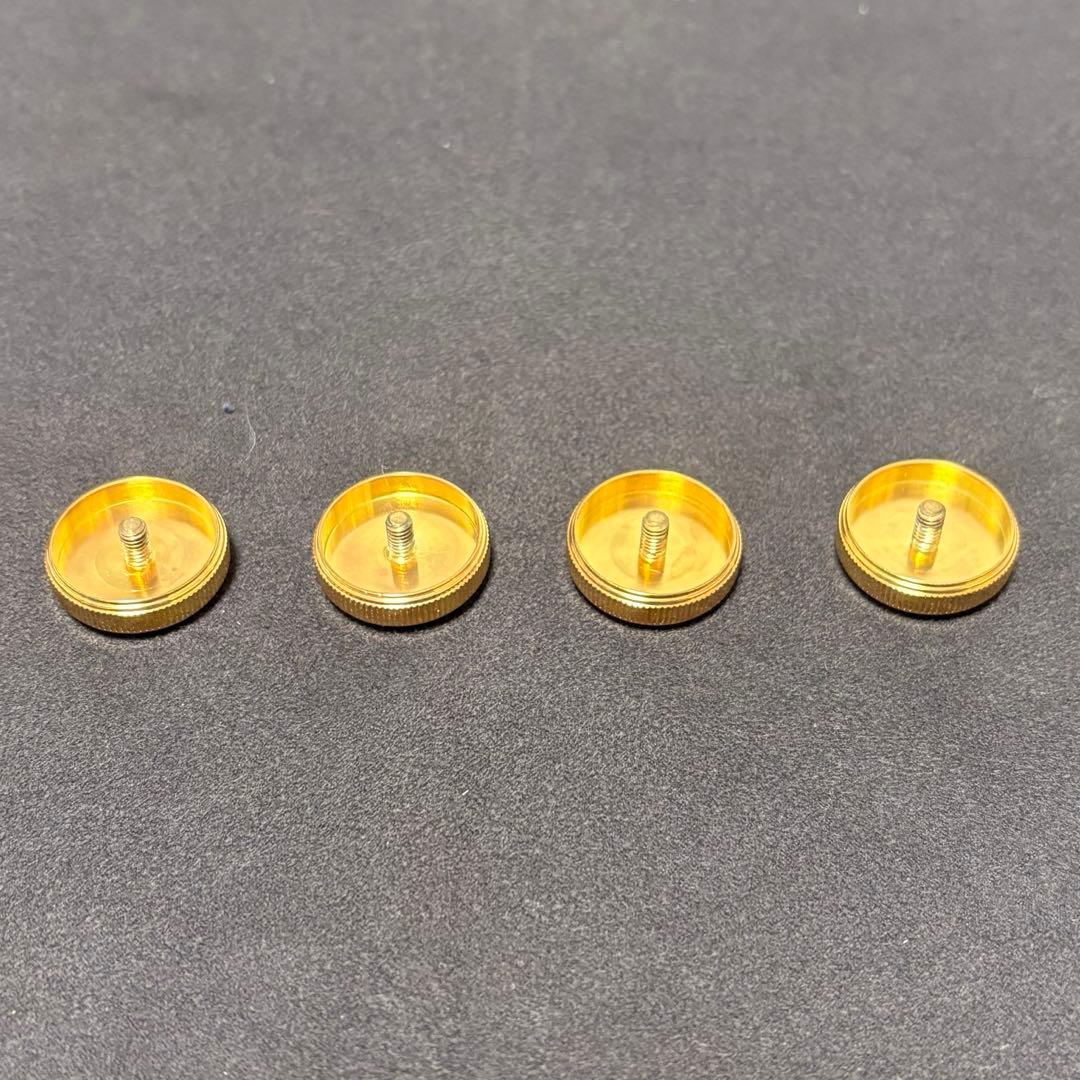 ヤマハ　チューバ　ピストンボタン　金メッキ