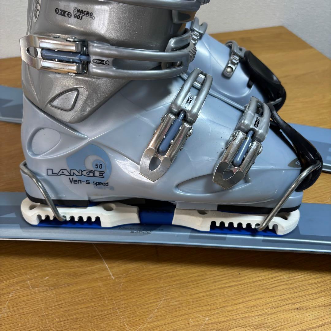 比較的綺麗　レディースショートスキーセット　ファンスキー　24-24.5cm