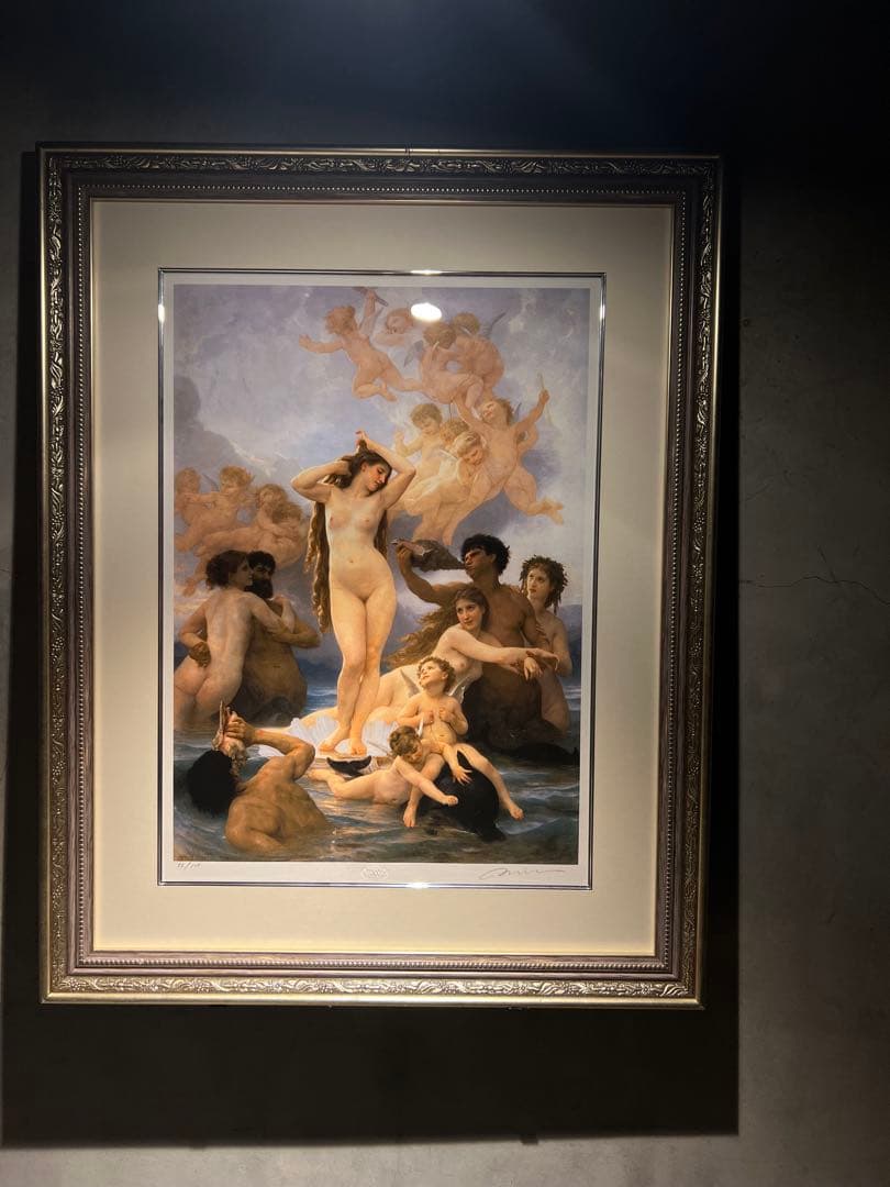 William-Adolphe Bouguereau 【ヴィーナスの誕生】限定百