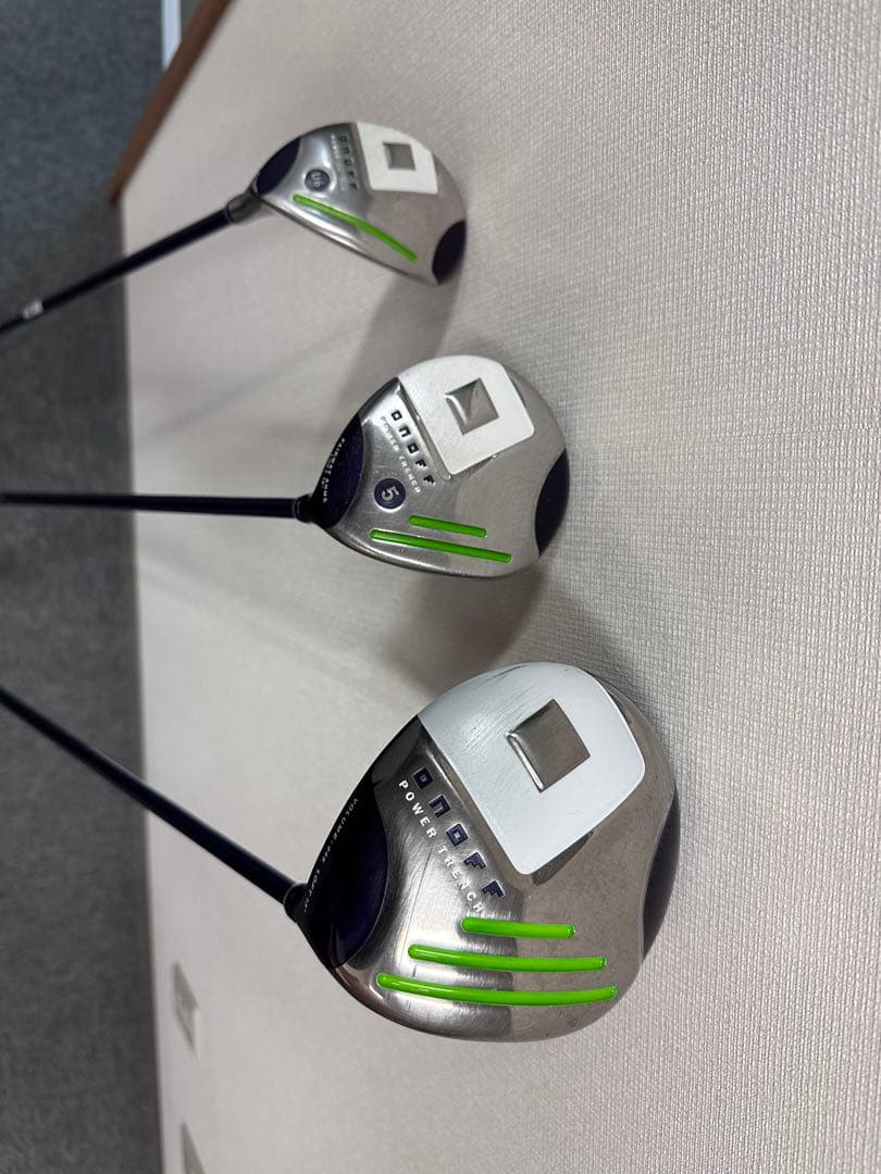 月末セール❗️オノフレディースクラブ3本セット1W 5W 6UフレックスA