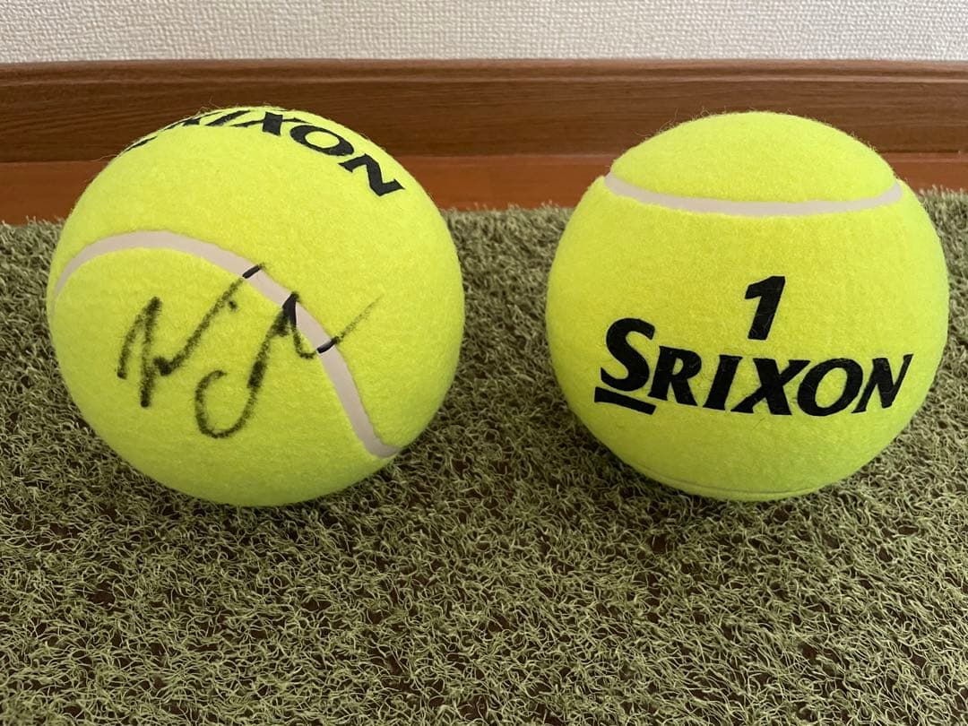 大坂なおみ　直筆サインボール　東レパンパシ