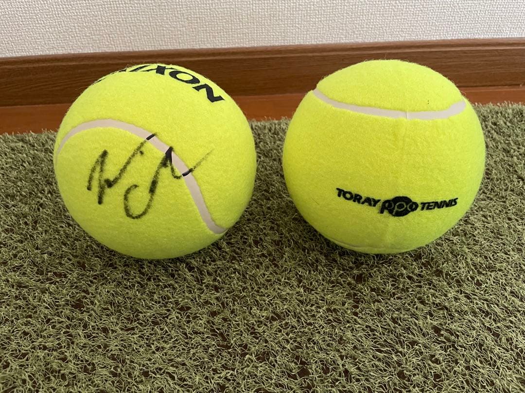 大坂なおみ　直筆サインボール　東レパンパシ